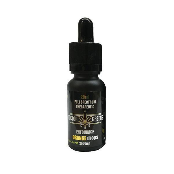 Doctor Green's 2000mg CBD Drops Tinctures 20ml (+ FREE ITEM!) - remedykartelcbd1stop