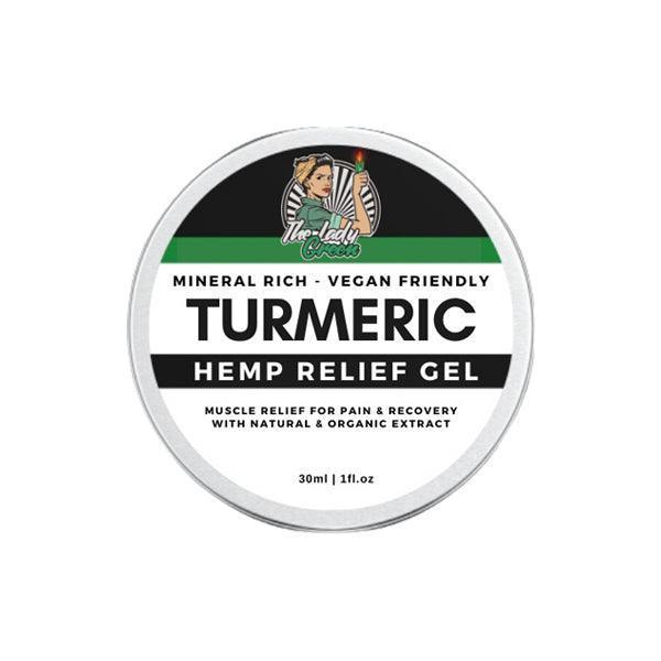 Lady Green Turmeric Hemp Relief Gel - 30ml - remedykartelcbd1stop