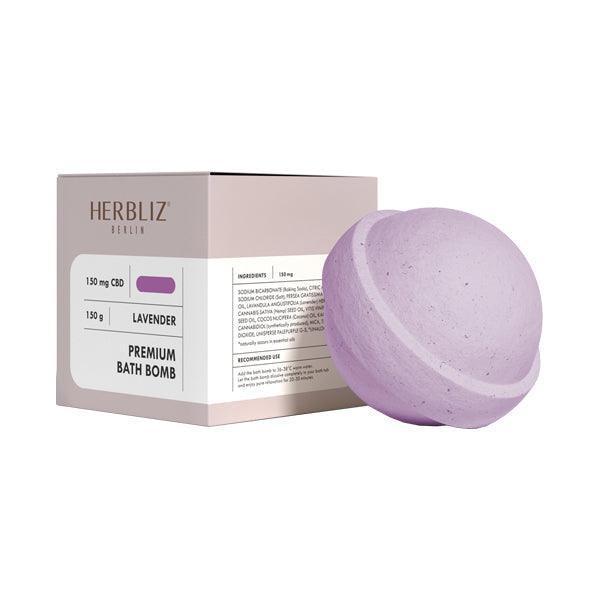 Herbliz 150mg CBD Premium Bath Bombs - 150g - remedykartelcbd1stop