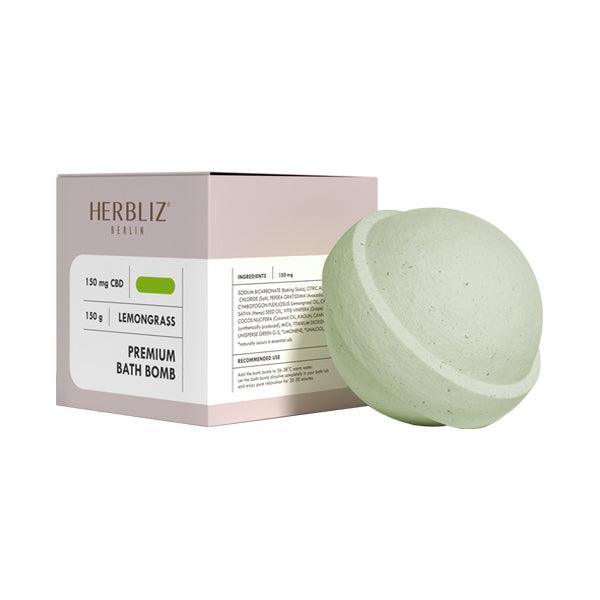Herbliz 150mg CBD Premium Bath Bombs - 150g - remedykartelcbd1stop