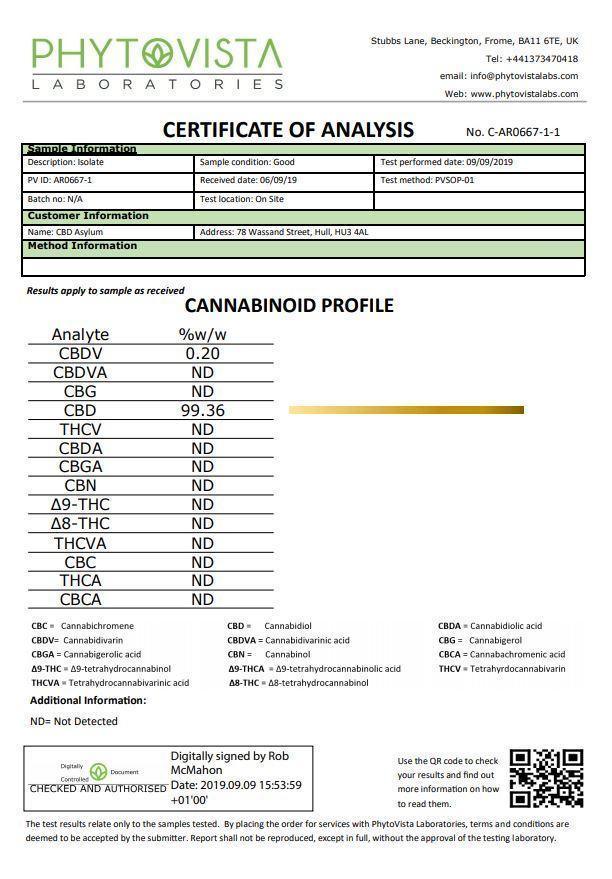 CBD Asylum 1000mg CBD Pro Oil 20ml (Buy One Get One Free) - remedykartelcbd1stop
