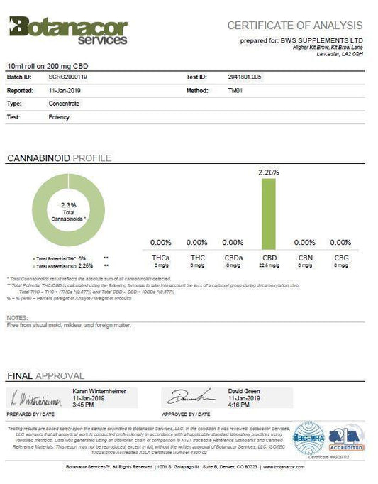 Equilibrium CBD Roll-On Full Spectrum 200mg 10ml - remedykartelcbd1stop