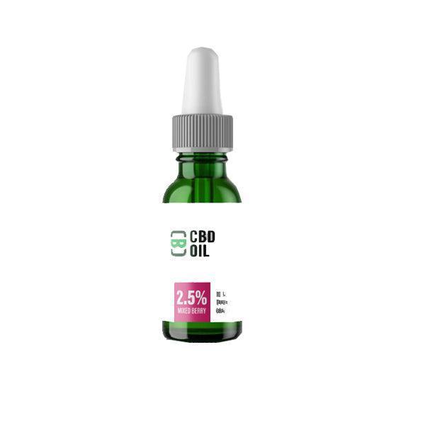 CBD Asylum 25% 2500mg CBD Oil 10ml (BUY 1 GET 2 FREE) - remedykartelcbd1stop