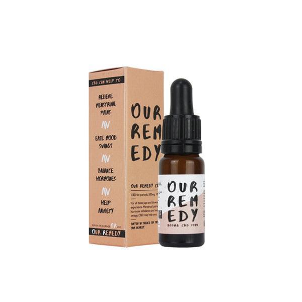 Our Remedy 500mg Natural CBD Oil 10ml - Moon Swings - remedykartelcbd1stop