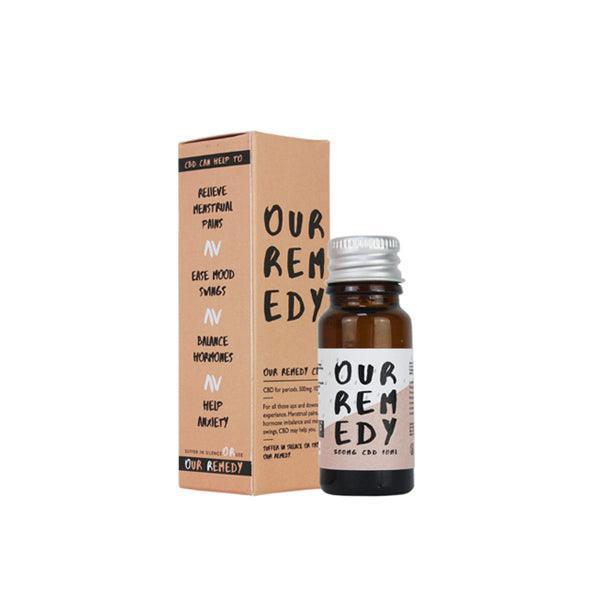 Our Remedy 500mg Natural CBD Oil 10ml - Moon Swings - remedykartelcbd1stop