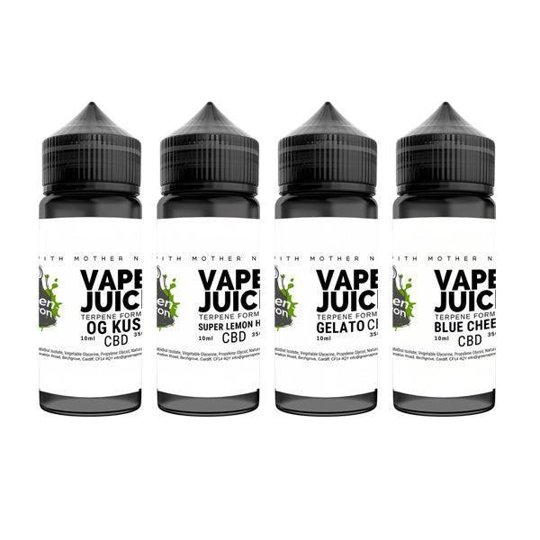 Green Apron 350mg CBD Terpenes 10ml - remedykartelcbd1stop