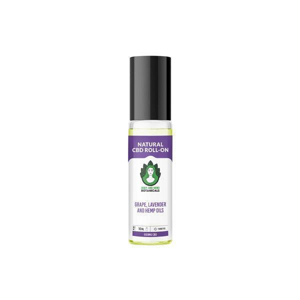 Body and Mind Botanicals Natural 600mg CBD Roll-On - 10ml - remedykartelcbd1stop