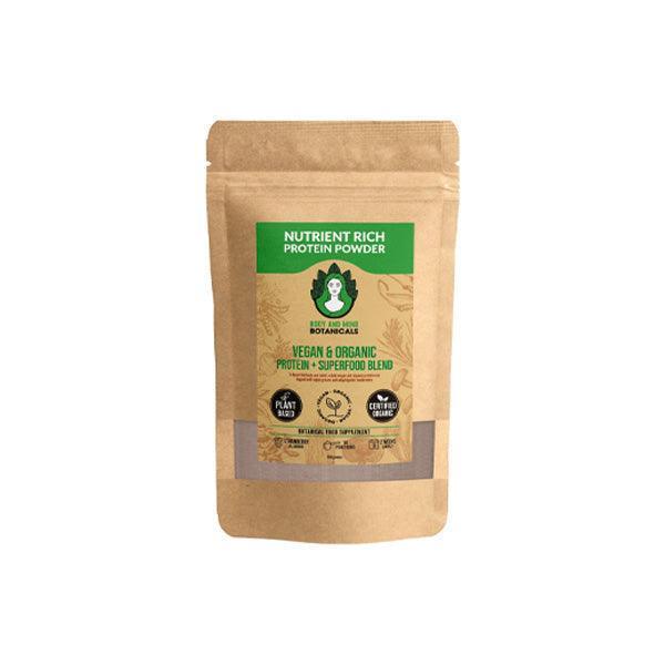 Body and Mind Botanicals Vegan & Organic Protein Powder + Superfood Blend - remedykartelcbd1stop