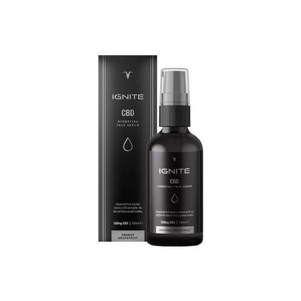 Ignite CBD 500mg CBD Hydrating Face Serum 50ml - remedykartelcbd1stop