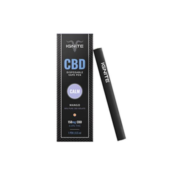 Ignite CBD 150mg Disposable Vapes - remedykartelcbd1stop