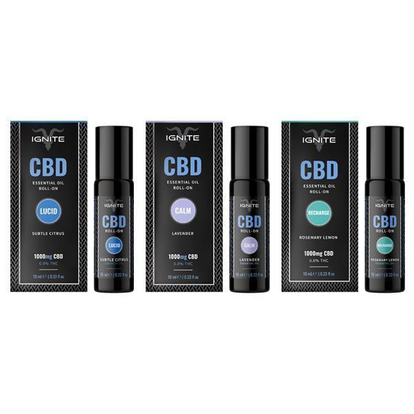 Ignite CBD 1000mg CBD Roll On 10ml - remedykartelcbd1stop