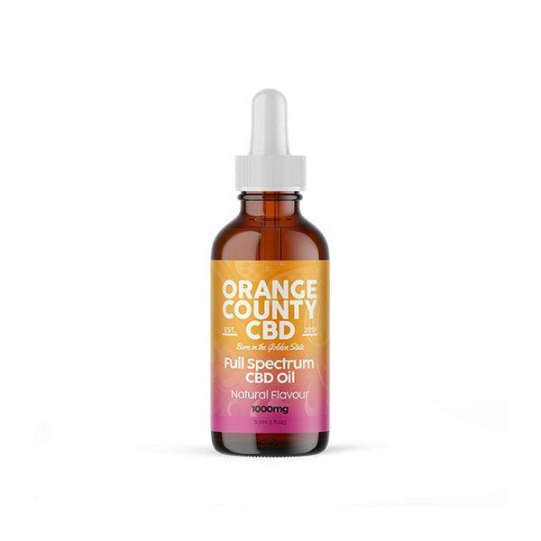 Orange County CBD 1000mg 30ml MCT Oil - Organic Coconut Oil - remedykartelcbd1stop