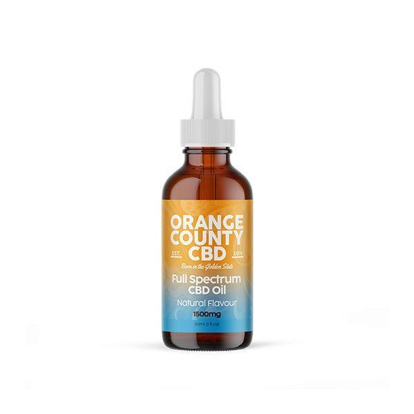 Orange County CBD 1500mg 30ml MCT Oil - Organic Coconut Oil - remedykartelcbd1stop