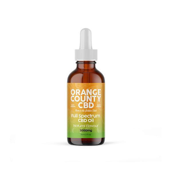 Orange County CBD 3000mg 30ml MCT Oil - Organic Coconut Oil - remedykartelcbd1stop