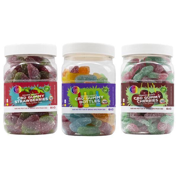 Orange County CBD 1600mg Gummies - Large Pack - remedykartelcbd1stop