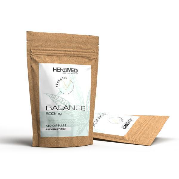 Herbmed 500mg CBD Capsules - 50 Caps - remedykartelcbd1stop