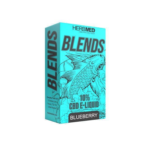 Herbmed CBD 1000mg CBD Vaping Liquid 10ml (80PG/20VG) - remedykartelcbd1stop