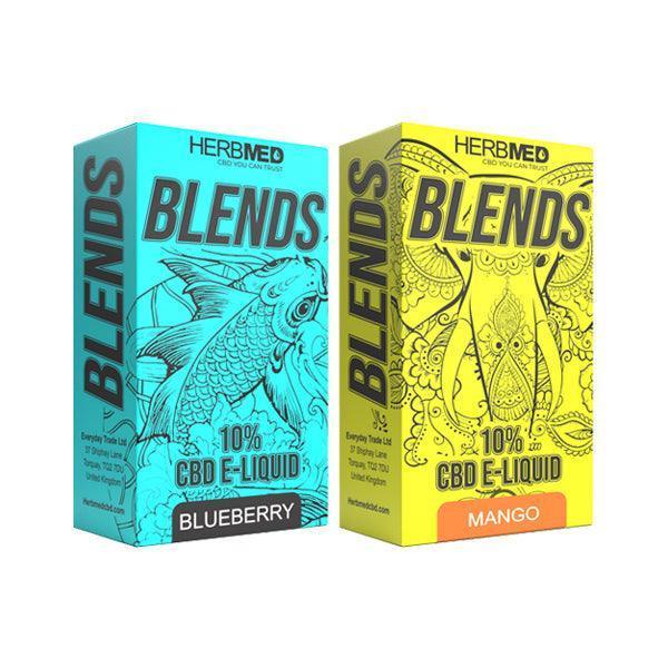 Herbmed CBD 1000mg CBD Vaping Liquid 10ml (80PG/20VG) - remedykartelcbd1stop