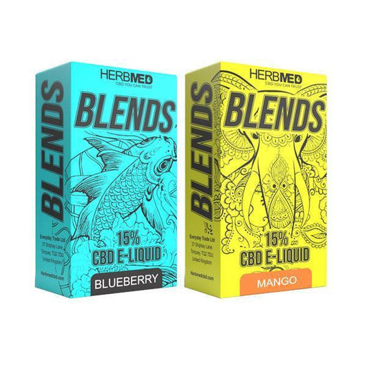 Herbmed CBD 1500mg CBD Vaping Liquid 10ml (80PG/20VG) - remedykartelcbd1stop