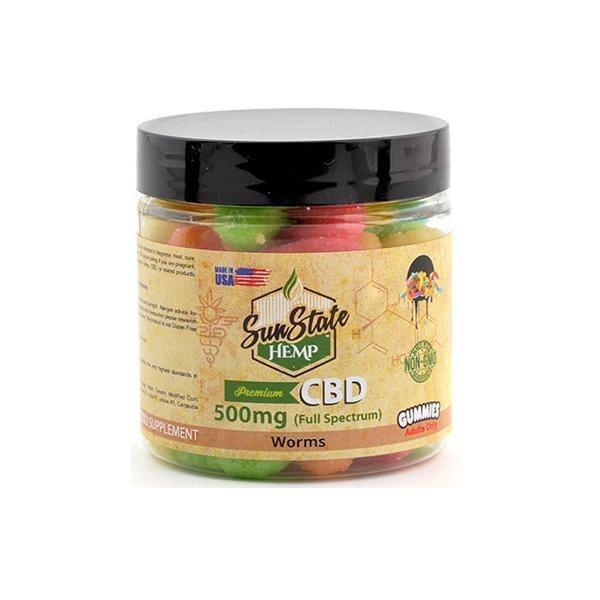 Sun State Hemp 500mg CBD Gummies - remedykartelcbd1stop
