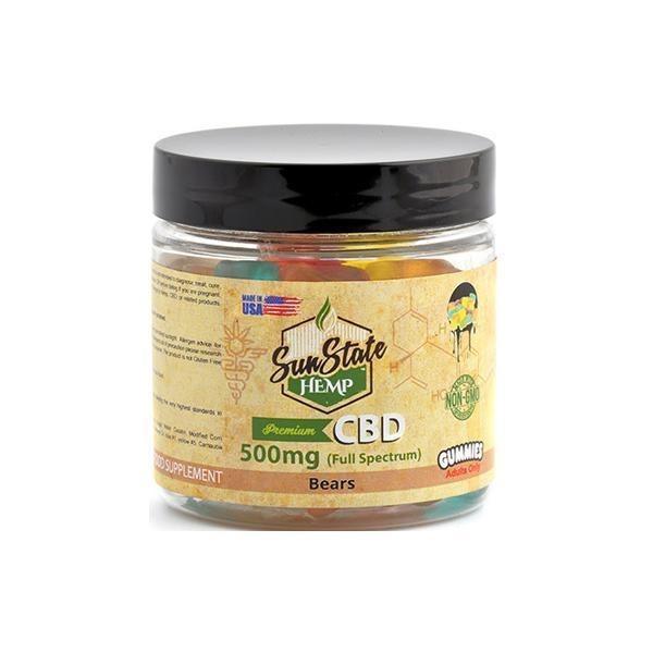 Sun State Hemp 500mg CBD Gummies - remedykartelcbd1stop
