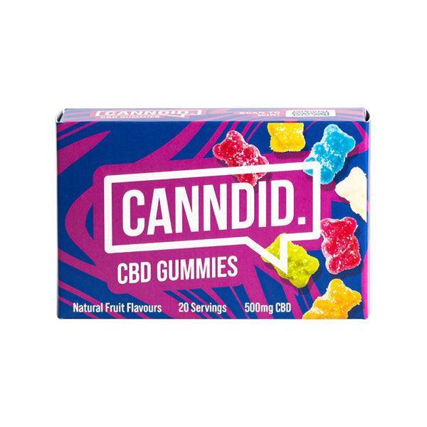 Canndid 500mg CBD Gummies - 20 Pieces - remedykartelcbd1stop