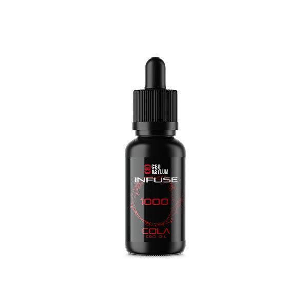 CBD Asylum Infuse 1000mg CBD Cola Oil - 30ml (BUY 1 GET 2 FREE) - remedykartelcbd1stop