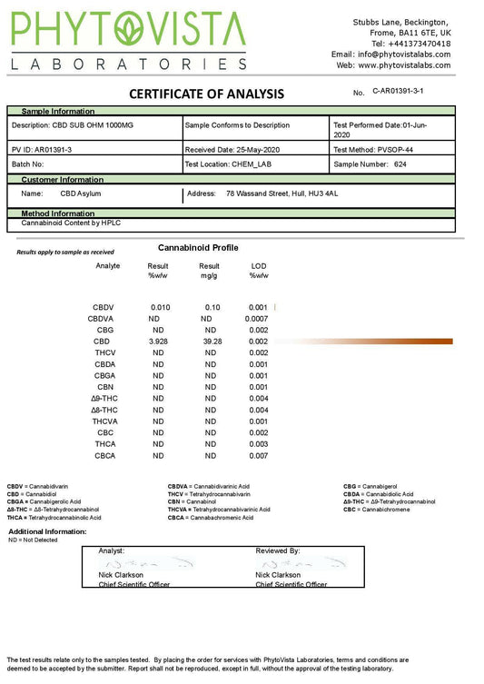 CBD Asylum Infuse 5000mg CBD Mango Oil - 30ml (BUY 1 GET 2 FREE) - remedykartelcbd1stop