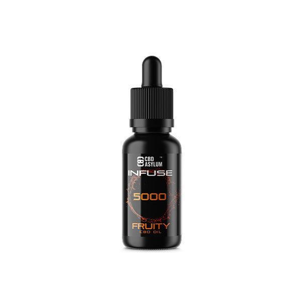 CBD Asylum Infuse 5000mg CBD Fruity Oil - 30ml (BUY 1 GET 2 FREE) - remedykartelcbd1stop
