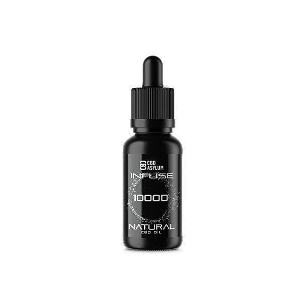CBD Asylum Infuse 10000mg CBD Natural Oil - 30ml (BUY 1 GET 2 FREE) - remedykartelcbd1stop