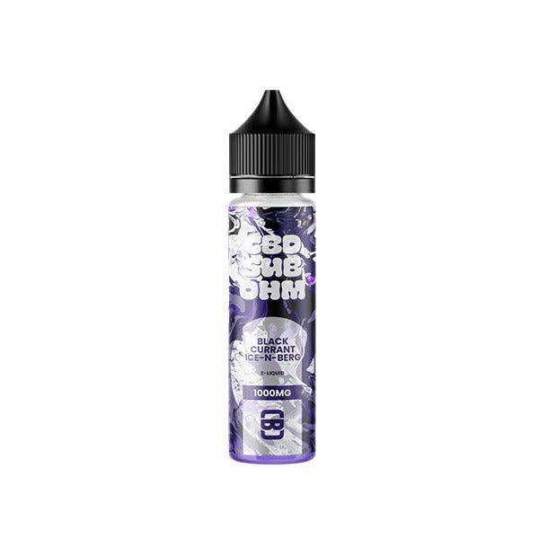 CBD Sub Ohm 1000mg CBD E-liquid 50ml (70VG/30PG) (BUY 1 GET 2 FREE) - remedykartelcbd1stop