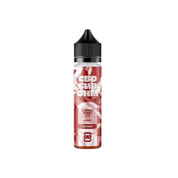 CBD Sub Ohm 500mg CBD E-liquid 50ml (70VG/30PG) (BUY 1 GET 2 FREE) - remedykartelcbd1stop