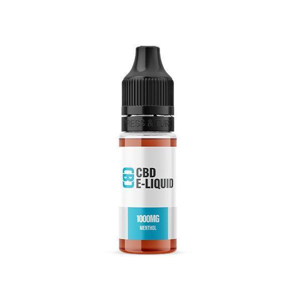 CBD Asylum 1000mg CBD E-liquid 10ml (70VG/30PG) (BUY 1 GET 2 FREE) - remedykartelcbd1stop