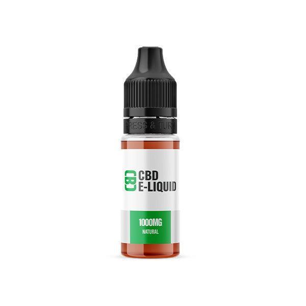 CBD Asylum 1000mg CBD E-liquid 10ml (70VG/30PG) (BUY 1 GET 2 FREE) - remedykartelcbd1stop