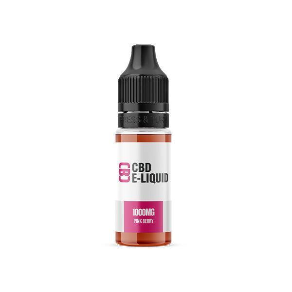 CBD Asylum 1000mg CBD E-liquid 10ml (70VG/30PG) (BUY 1 GET 2 FREE) - remedykartelcbd1stop