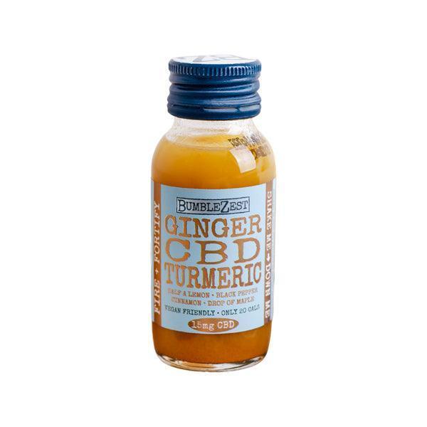 10 x BumbleZest Fire & Fortify 15mg CBD Health Shot 60ml - remedykartelcbd1stop