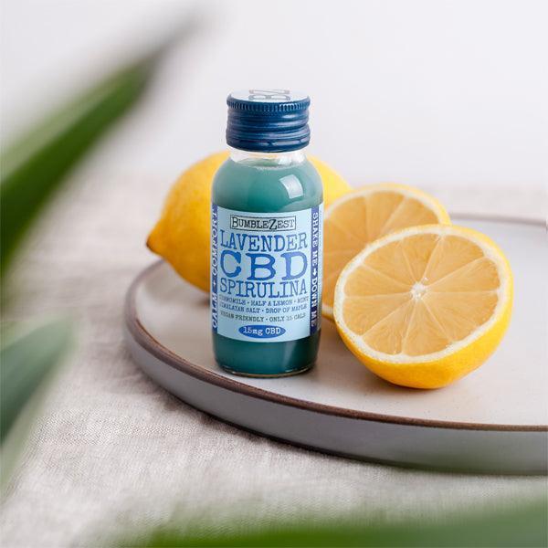 10 x BumbleZest Calm & Comfort 15mg CBD Health Shot 60ml - remedykartelcbd1stop