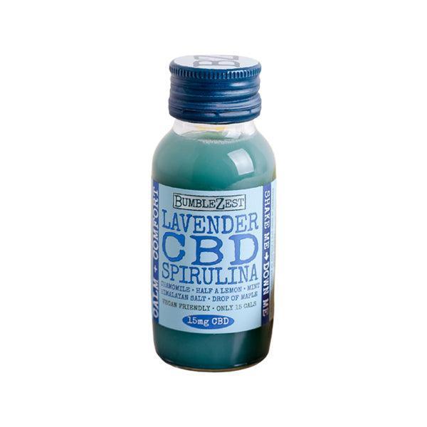 10 x BumbleZest Calm & Comfort 15mg CBD Health Shot 60ml - remedykartelcbd1stop