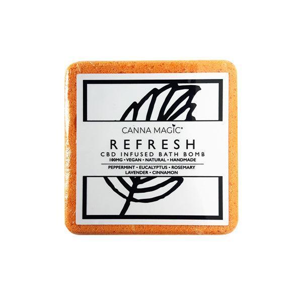 Canna Magic Handmade 100mg CBD Bath Bombs - remedykartelcbd1stop