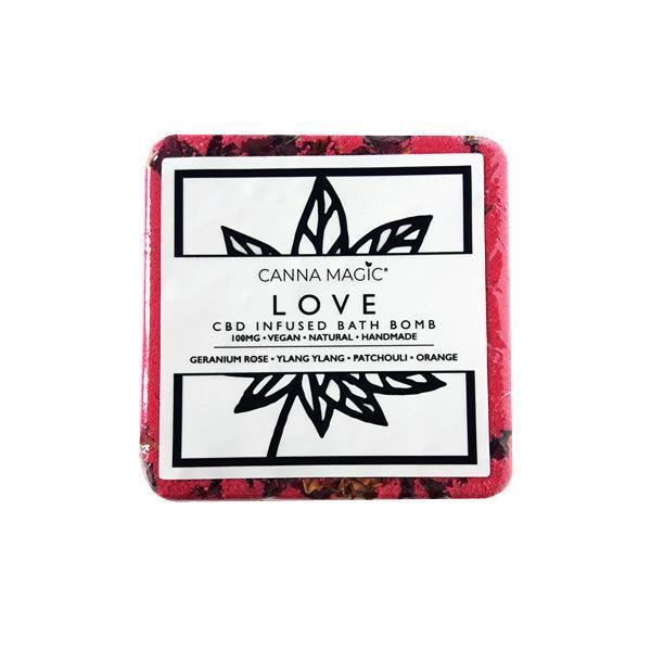 Canna Magic Handmade 100mg CBD Bath Bombs - remedykartelcbd1stop