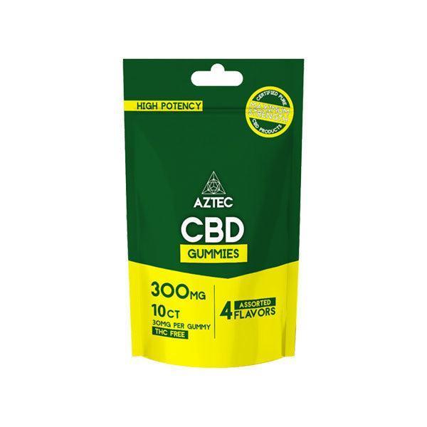 Aztec CBD Broad Spectrum 300mg CBD Gummies - 10 Pieces - remedykartelcbd1stop