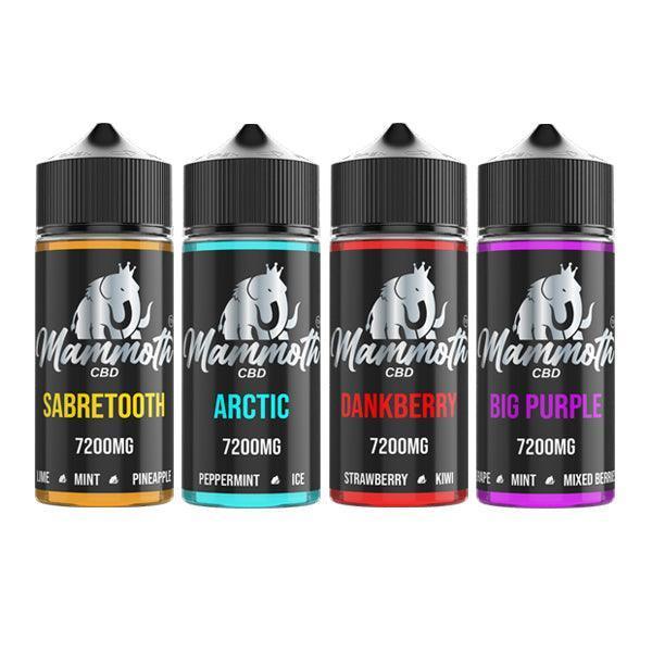 Mammoth CBD 7200mg CBD E-liquid 120ml (30VG/70PG) - remedykartelcbd1stop