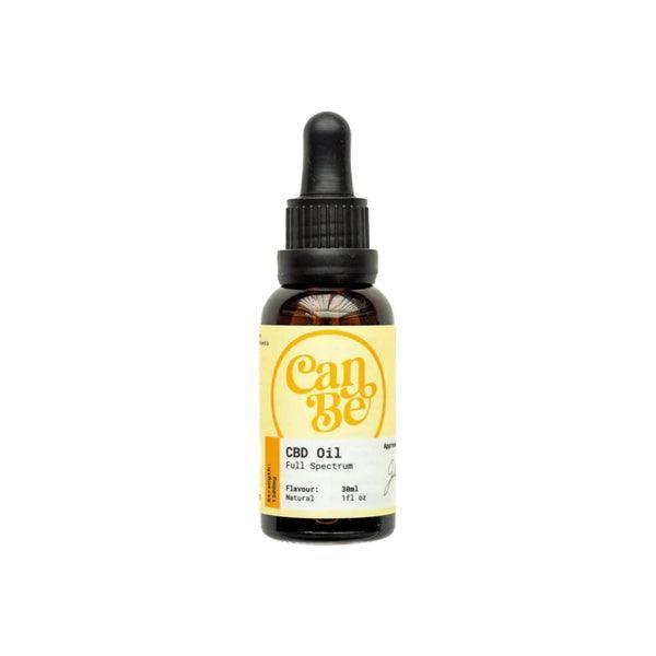 CanBe 1500mg CBD Full Spectrum Natural Oil - 30ml - remedykartelcbd1stop