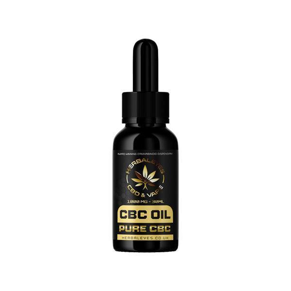Herbaleyes 1000mg CBC Isolate Oil - 30ml - remedykartelcbd1stop
