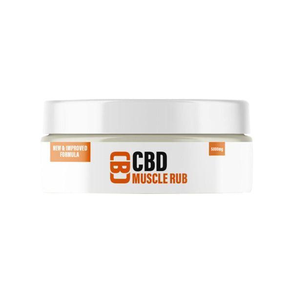 CBD Asylum 2000mg CBD 100ml Muscle Rub Balm (BUY 1 GET 2 FREE) - remedykartelcbd1stop