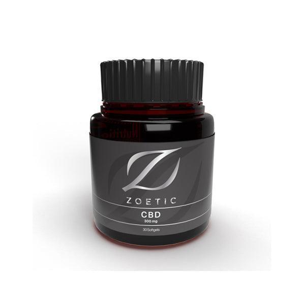 Zoetic 300mg CBD Soft Gel Capsules 30 Soft Gels - remedykartelcbd1stop