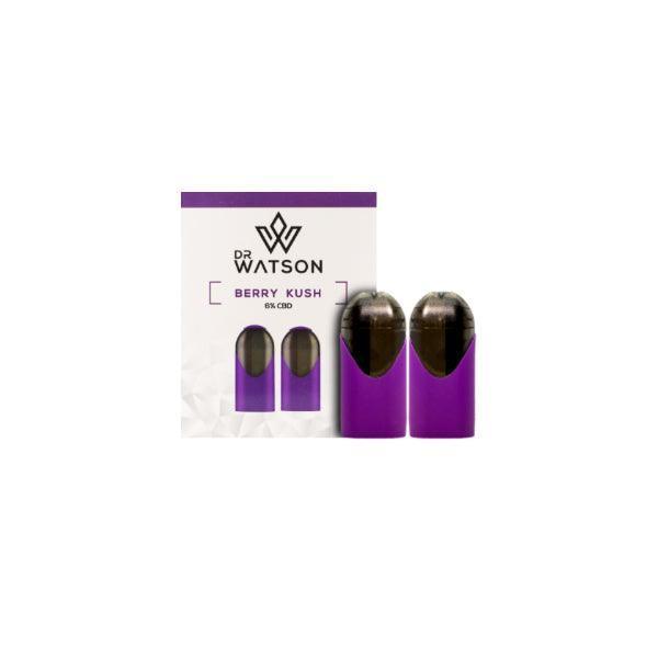 Dr Watson 120mg CBD Vape Kit Pods x 2 - remedykartelcbd1stop