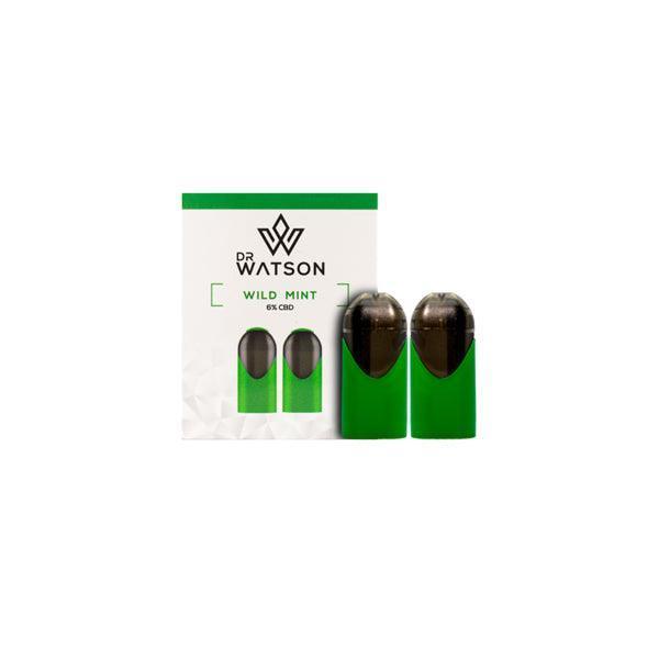Dr Watson 120mg CBD Vape Kit Pods x 2 - remedykartelcbd1stop