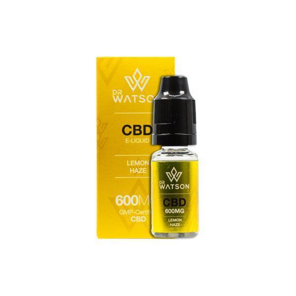 Dr Watson 600mg CBD Vaping Liquid 10ml - remedykartelcbd1stop