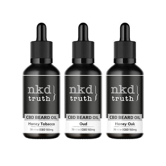 NKD 150mg CBD Infused Speciality Beard Oils 30ml - remedykartelcbd1stop